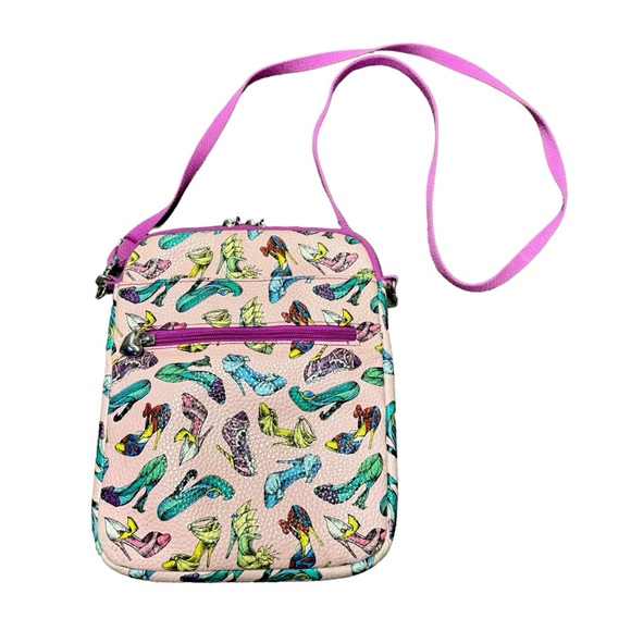 Disney Parks Princess Shoes Tablet iPad Kindle Case Bag Shoulder Strap Purse - Picture 2 of 14